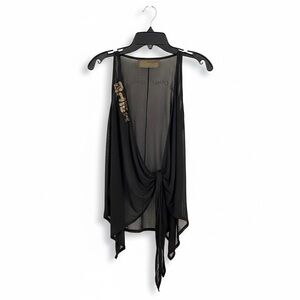 ✨ RARE COLLECTIBLE FROM J. GERARD DESIGN STUDIO & PEACE GALLERY ✨Sheer Tie-Front